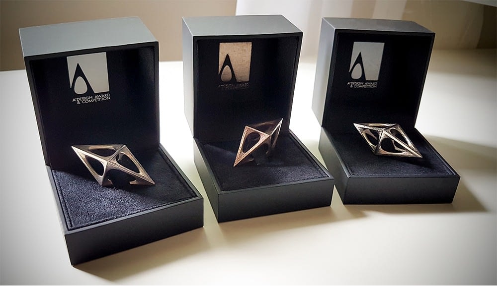 Novikov Designs A’ award ceremony in Italy, Lake Como, silver and bronze awards Rolans Novikovs