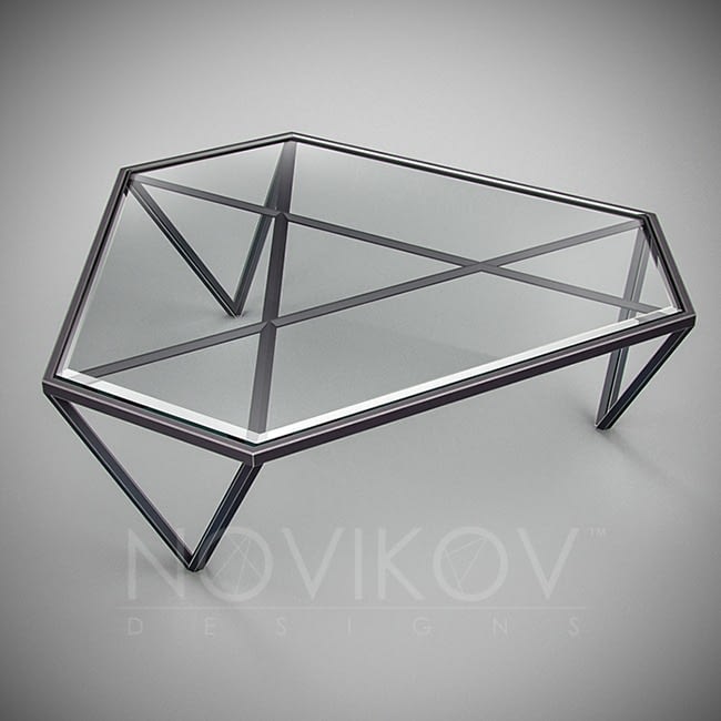 Novikov Designs Tri Magazine Table furniture design Rolans Novikovs
