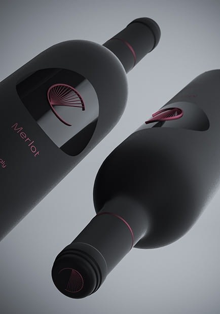 Novikov Designs Coppe Premium Range Wines branding Rolans Novikovs